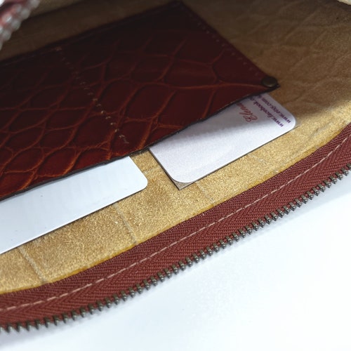 Leather Clutch Bag, shops Wristlet, All-Purpose Casual Purse, Handmade Bag, Leather Wrist Strap, Women Handbag Evening Bag Club Bag Ready to Ship