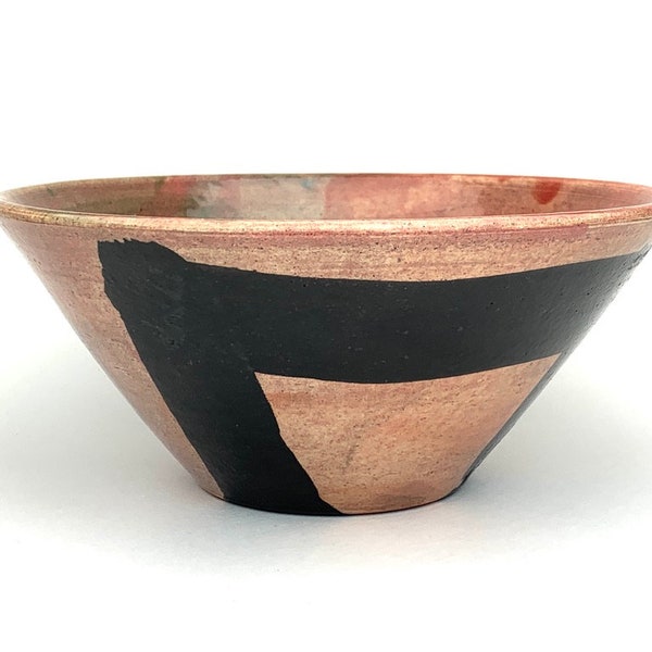 Bowl 04 Medium Ceramic Bowl Stoneware Wheel Thrown Contemporary Modern