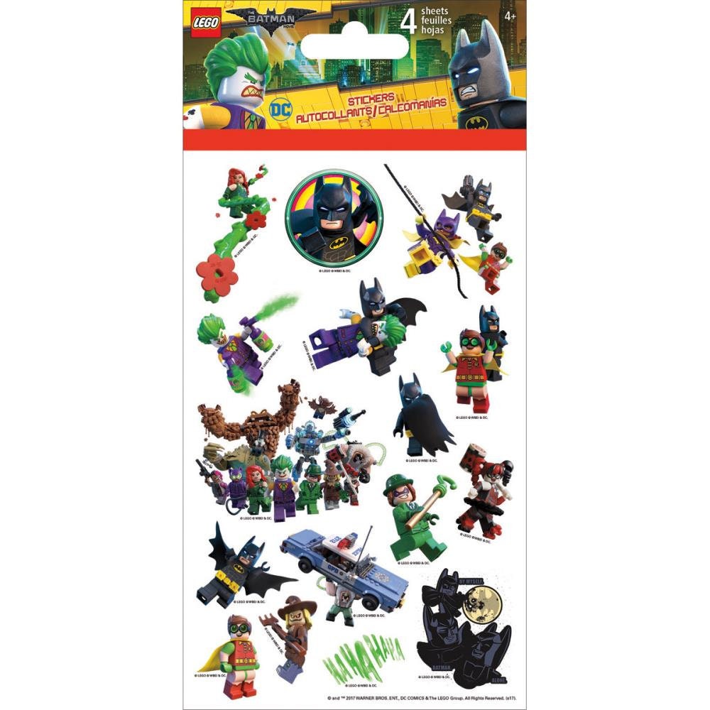 LEGO DC the Batman Movie Stickers Etsy