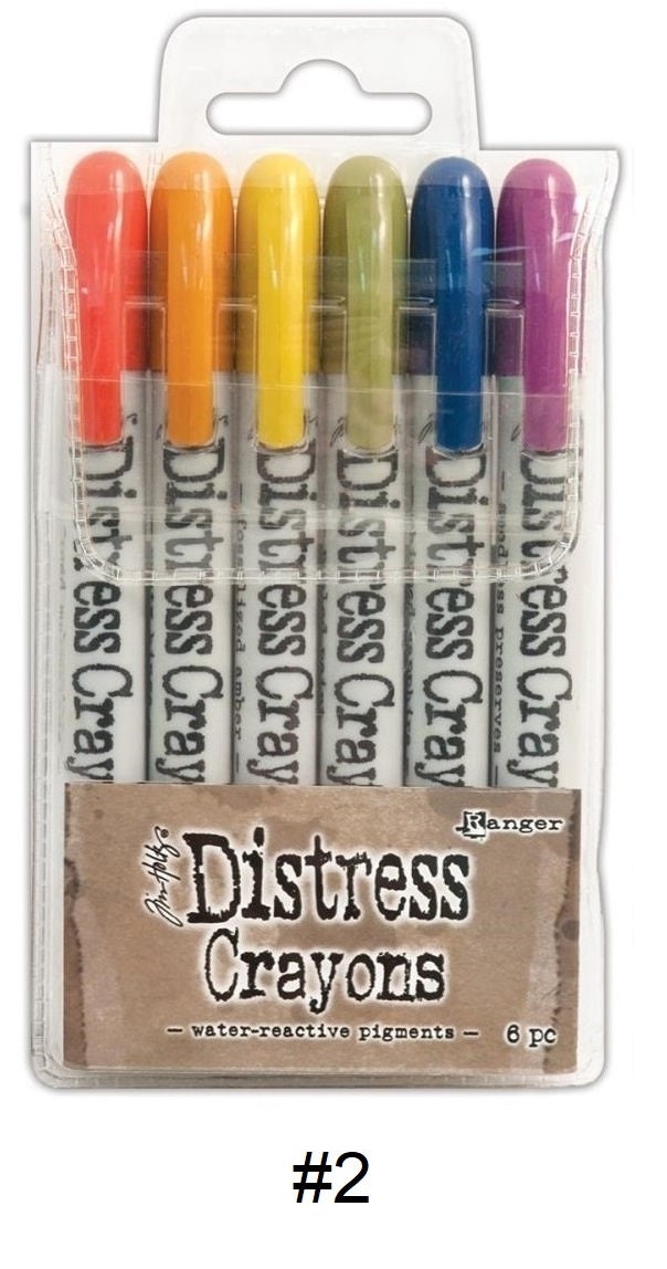 Ranger - Tim Holtz Distress Pearl Crayons Holiday Set #2 (Limited