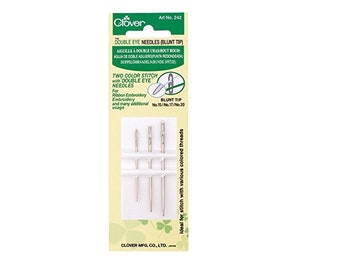 Clover Double Eye Blunt Tip Needles #242