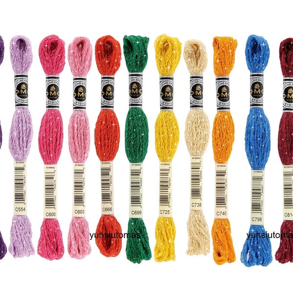 DMC Full Set Mouliné Étoile Etoile Embroidery Floss, 35 Colors