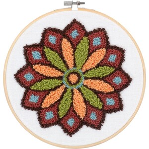 Dimensions Punch Needle Kit -Mandala Pattern