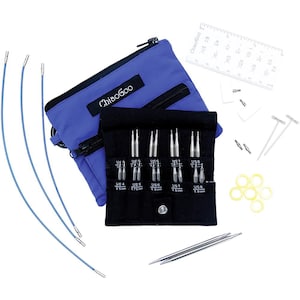 ChiaoGoo Twist Shorties 2&quot; & 3&quot; Interchangeable Needle Set