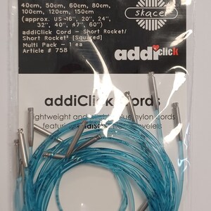 AddiClick Cords - Short Rocket / Rocket2 [Squared] - Multi Pack #758