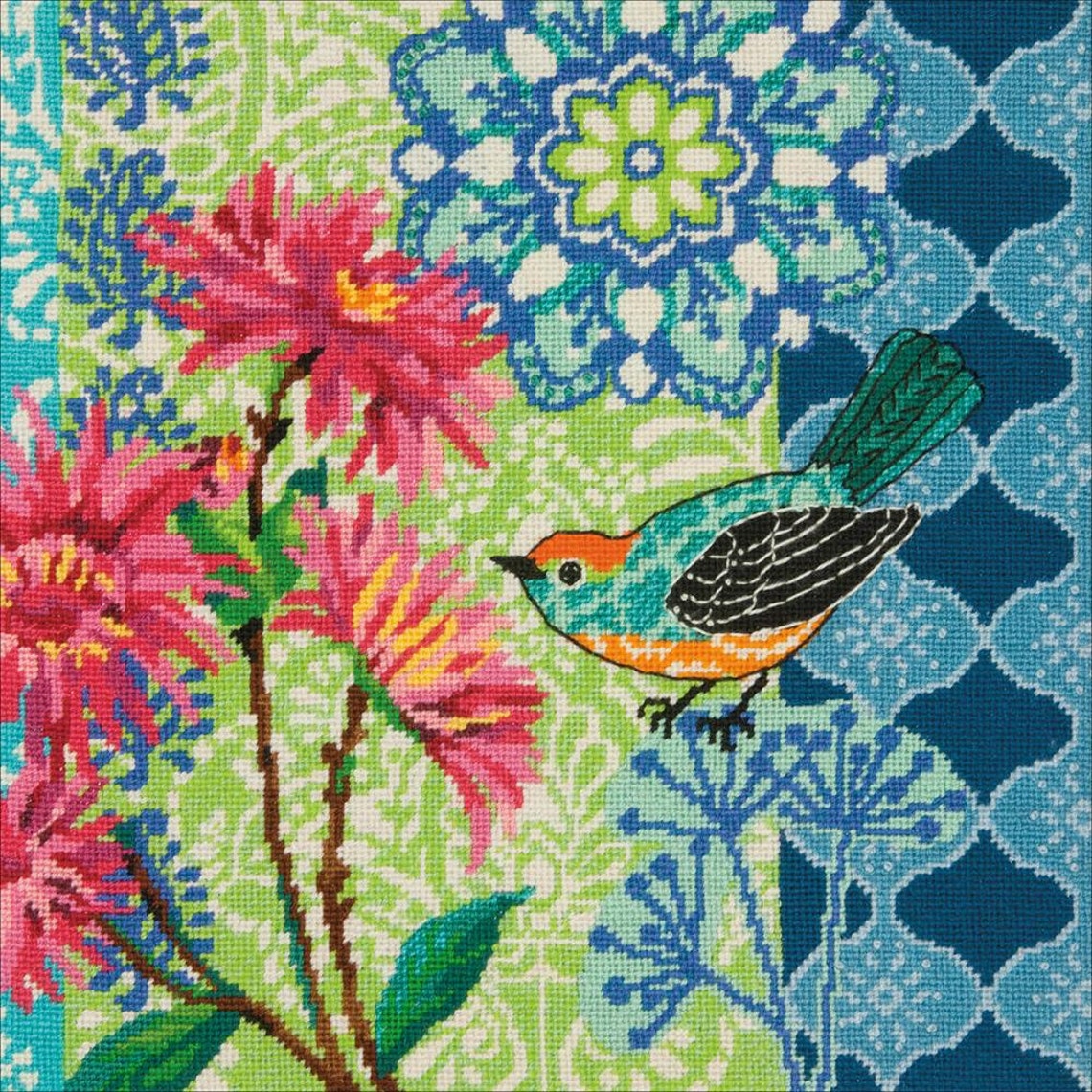 Dimensions Needlepoint Kit Dramatic Sunflower 7120083 or Etsy