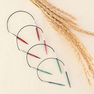 Knitter&#39;s Pride / KnitPro Dreamz Fixed Circular Needles 10&quot; Size 0 - 8