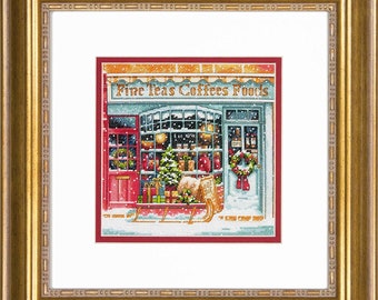 Dimensions Counted Cross Stitch Kit - Coffee Shoppe