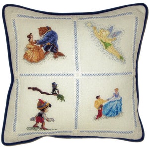 Disney Dreams Collection Pillow Counted Cross Stitch Kit-14&quot;X14&quot; 18 Count