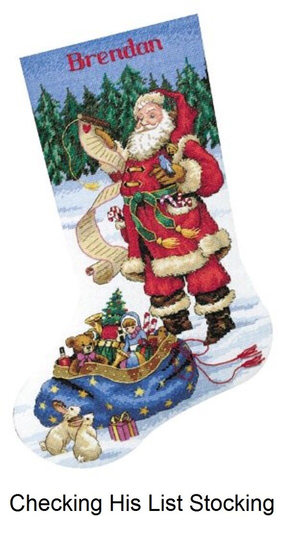 Dimensions Counted Cross Stitch Kit Cute Carolers Stocking