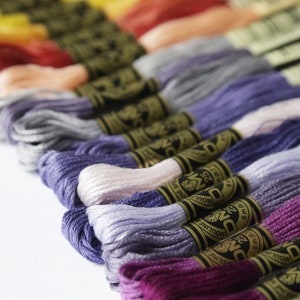 DMC Full Set 35 New Colors Embroidery Floss