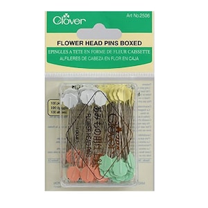 Clover Flower Head Pins, Size 32, 100/Pkg #2506