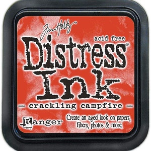 Tim Holtz Distress Ink Pad- Crackling Campfire