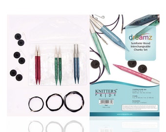 Knitter's Pride Dreamz Symfonie Interchangeable Chunky Needle Set 3 Pairs #200603