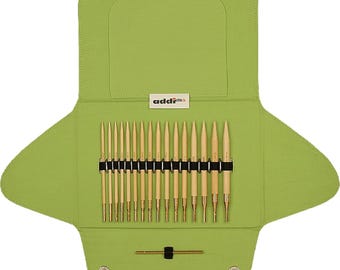 Skacel by Addi AddiClick Bamboo Interchangeable Circular Knitting Needle Set