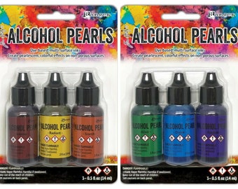 Ranger Tim Holtz Alcohol Pearls Ink Kit #5 ou #6