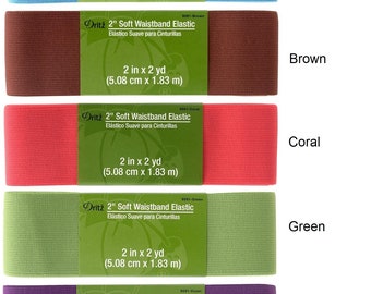 Dritz 2&quot; Soft Waistband Elastic  #9591