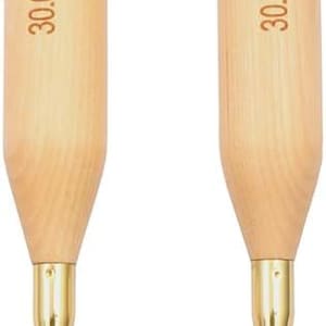 KnitPro Basix Beech Fixed Circular Knitting Needles | US 10.5 (6.5mm), 32" (80cm) Length | Smooth Wooden Needles For Scarves & Cowls