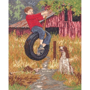 Janlynn Counted Cross Stitch Kit - Carefree Days #012-0101