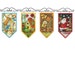 Dimensions Cross Stitch Mini Banner Kit - Spring, Summer, Fall, Winter >Each Sold Separately<