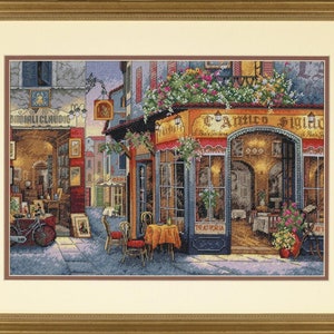 Dimensions Gold Collection Counted Cross Stitch Kit - European Bistro
