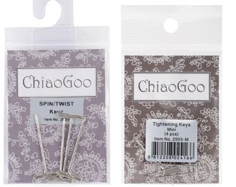 ChiaoGoo Tighting Keys - Small/Large, Mini, 4/Pkg
