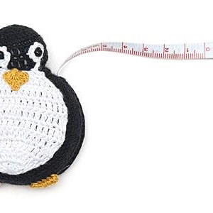 Paradise Exotic Crocheted Tape Measure 60" - Sheep, Elephant, Penguin, Sunflower, Turtle, Cat, Fish, Fox, Frog, Pig, Monkey, image 5