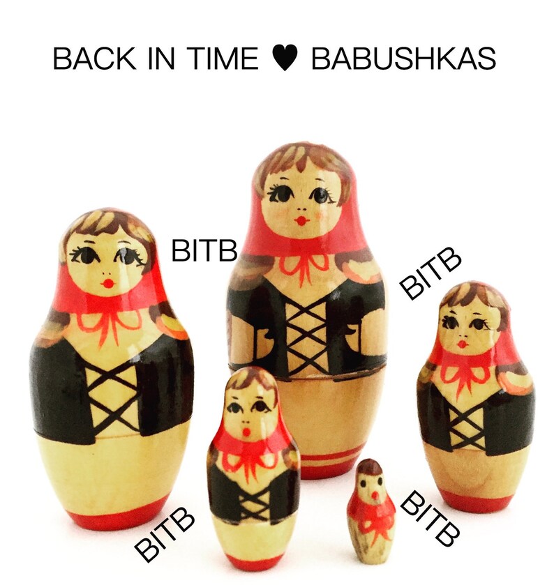 vintage matryoshka dolls