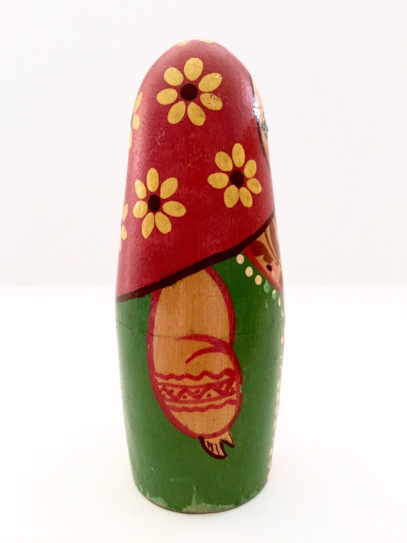 Vintage Nesting Doll Chime Bell. Music Box. Kalinin Russian Etsy