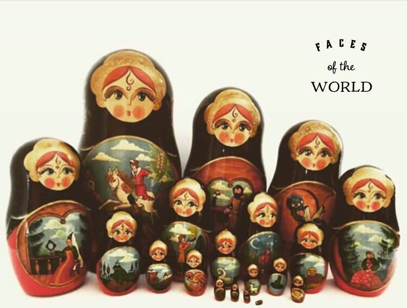 vintage nesting dolls
