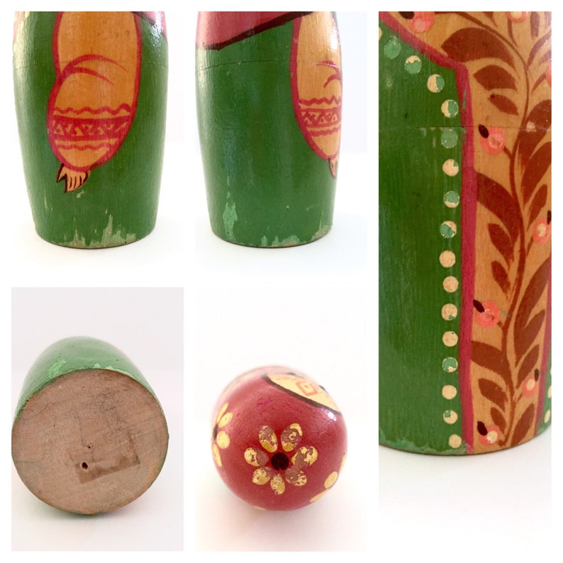 Vintage Nesting Doll Chime Bell. Music Box. Kalinin Russian Etsy