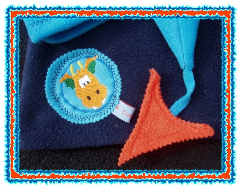 FuNNy DragoN boys fleece hOOdie custom size