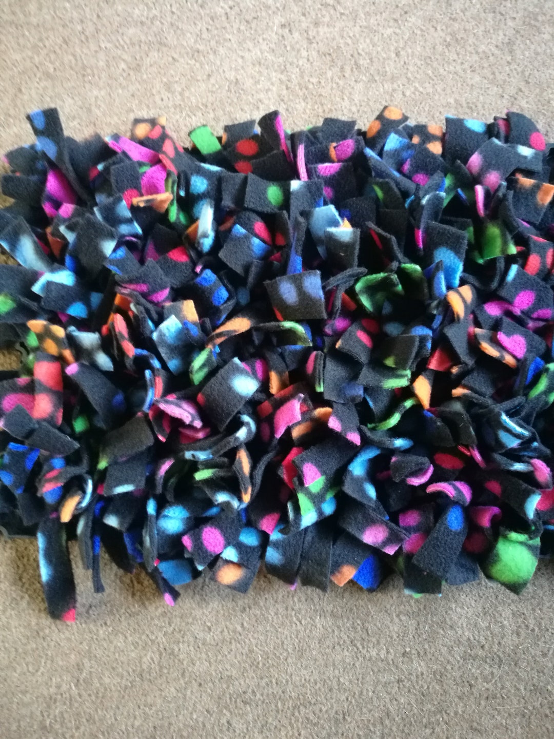 Snuffle Rug Pet Treat and Seek Mat Non Slip Base Etsy