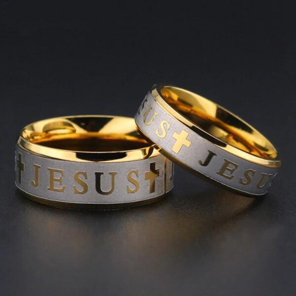 Jesus Ring - Etsy