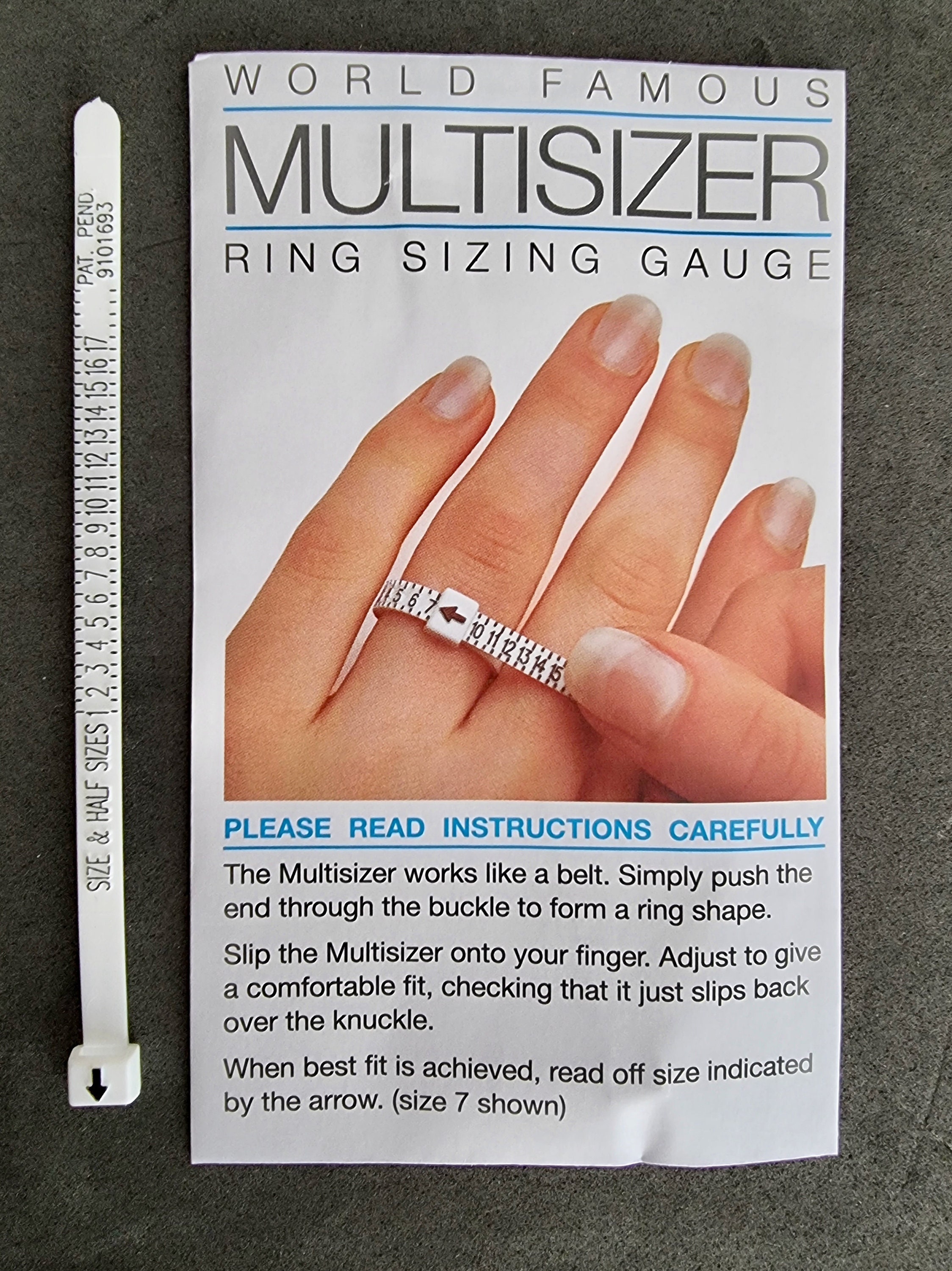 Ring Sizer (U.S. sizes)