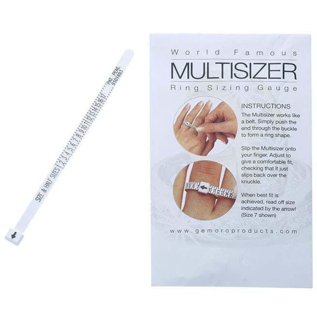  Ring Sizer Measuring Tool Ring Size Measurement Tools Ring  Sizing Kit Finger Measurer Jewelry Sizes Gauge US 1-17 Reusable 4 Pieces :  Arts, Crafts & Sewing