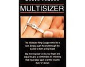 Original Adjustable Ring Sizer UK - UK Sizes A - Z+9, Free Shipping UK, Reusable Finger Sizer, Ring Guage Men Women, Mistry Gems, RS1