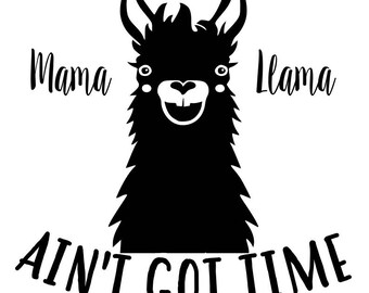 Download Llama silhouette | Etsy