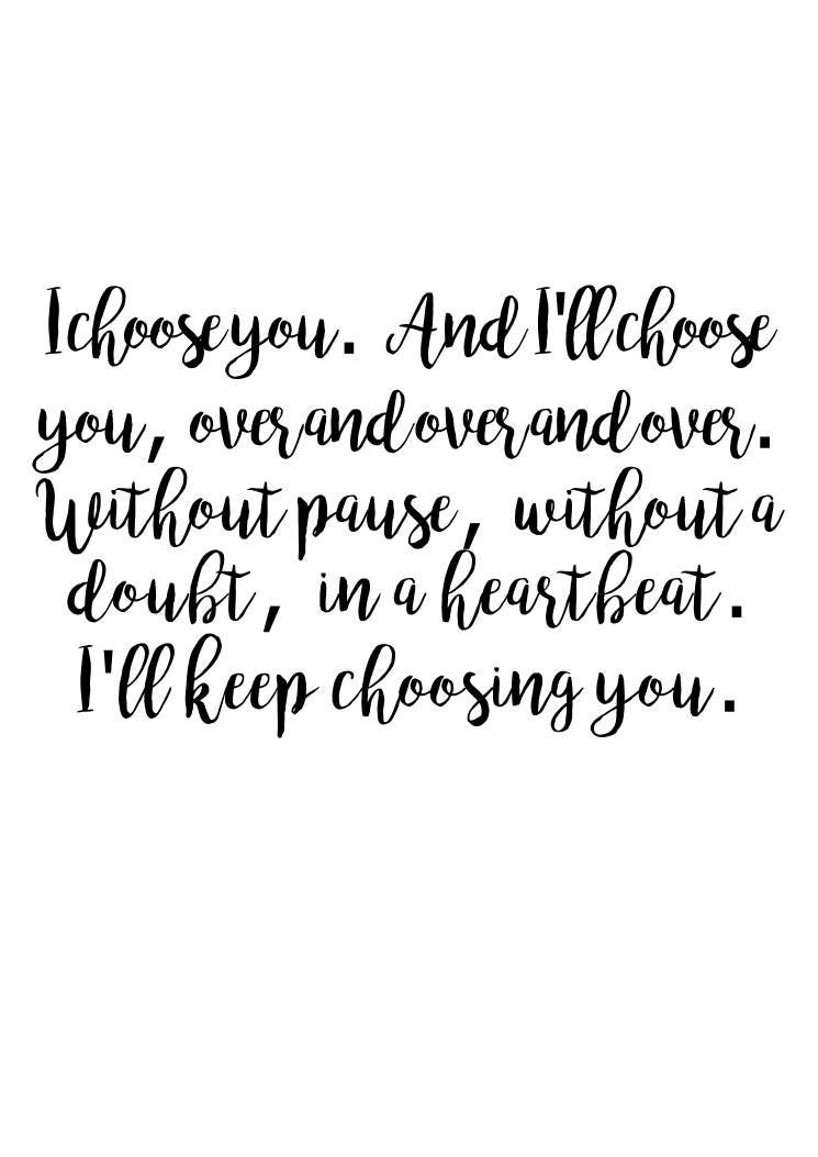 I choose you SVG File Quote Cut File Silhouette File ...