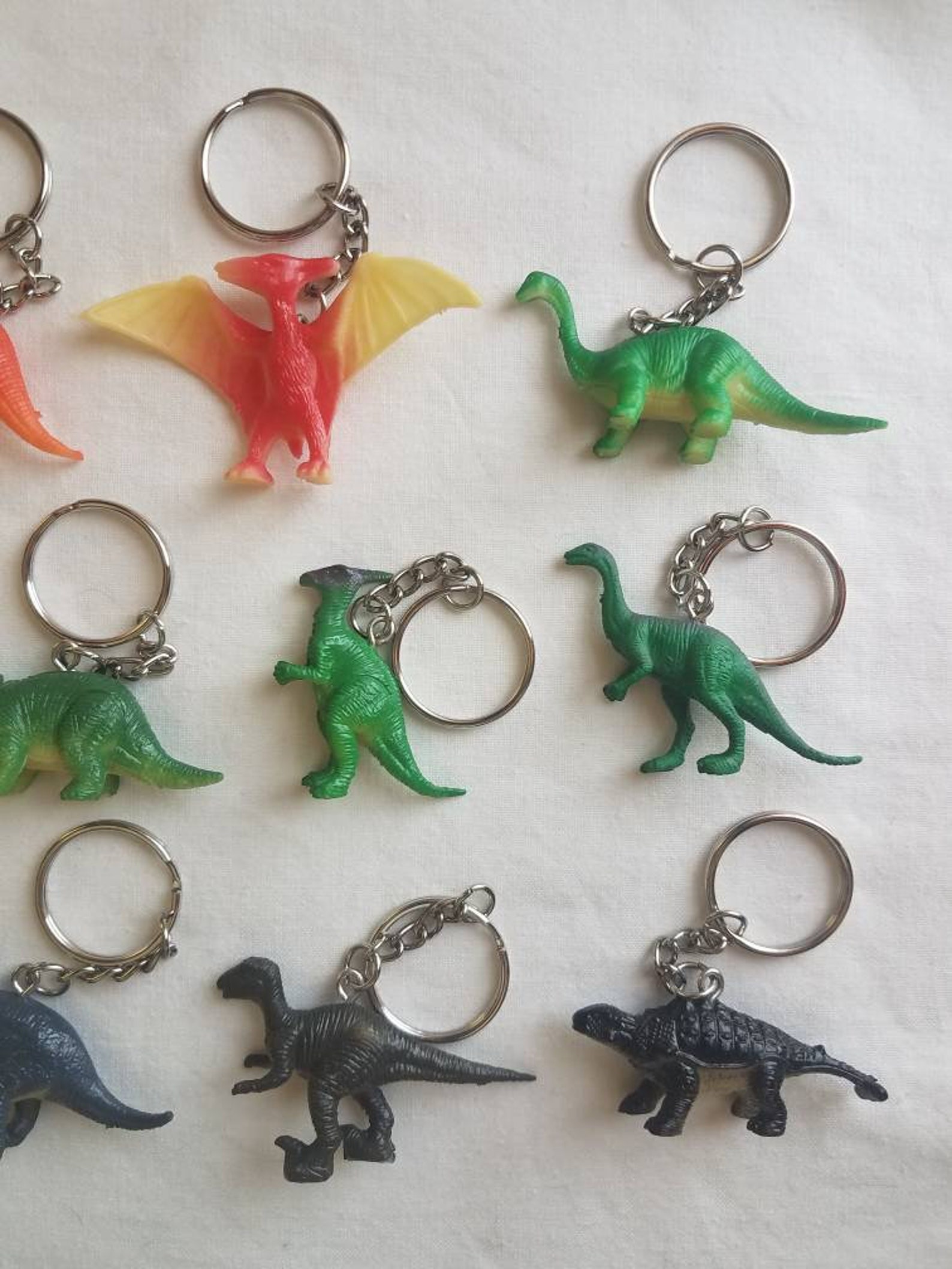 Dinosaur Keychains Etsy
