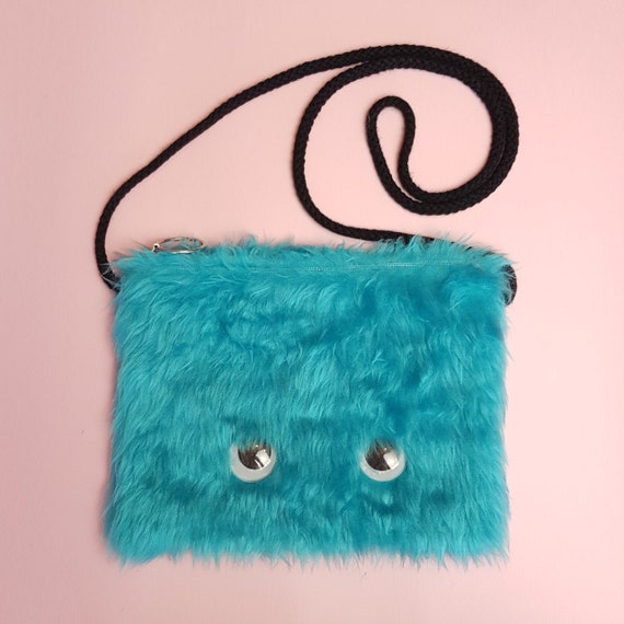 fluffy pouch bag