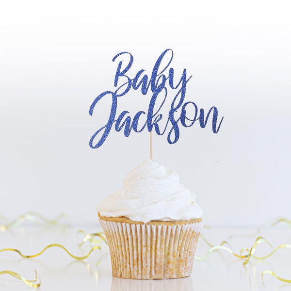 Cupcake Toppers Baby Shower - Etsy