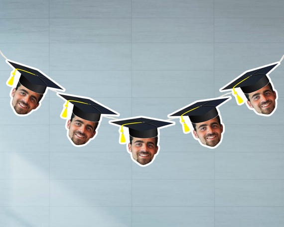 2026 Graduation Banner, Graduation Decorations 2026, Graduation Decor 2026, 2026 Graduation, Senior 2026, Personalized Face Banner