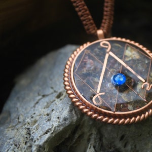 Handmade Orgonite Pendant | Amulent rock pendant, Amulet necklace, Copper Cuff Bracelet, Unisex Wristband, Unisex Jewelry, Open Bangle