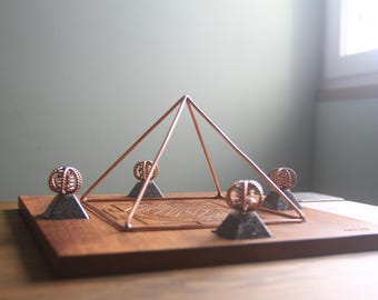 Activated Sri Yantra device - POWERFULL sacred geometry-Vastu Shastra- Energies remedies- Orgonite - FENG SHUI-vedic knowledge