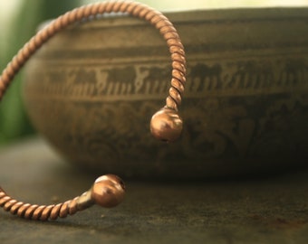 Lakhovsky Bracelet - Lakhovsky Coil Bracelet -Lakhovsky Radionics Scalar, Magnetic Copper Bracelet - Tensor Ring Technology -Copper Cuff