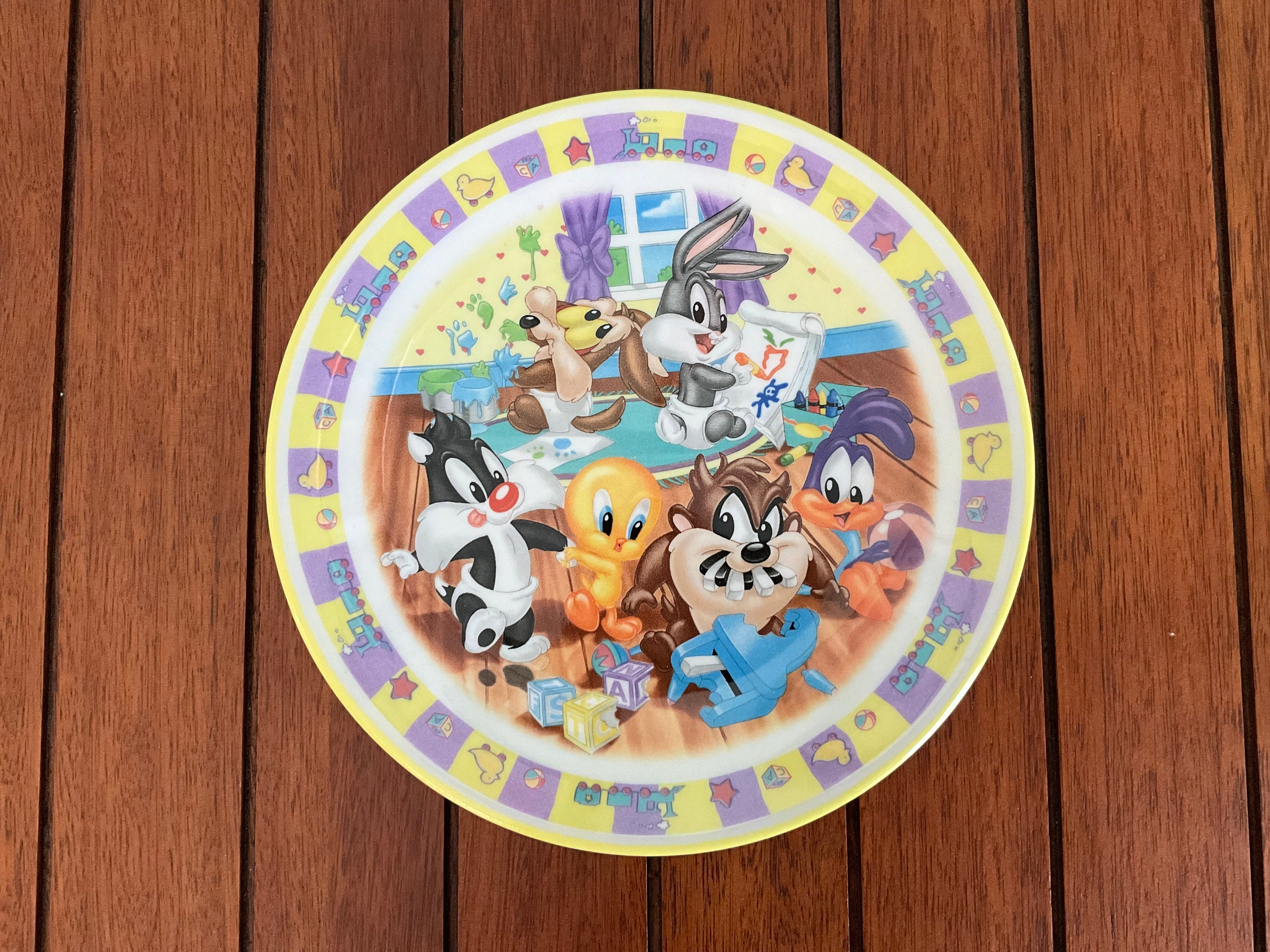 Vintage Wedgwood Baby Looney Tunes 3 Piece Set / Child Set in