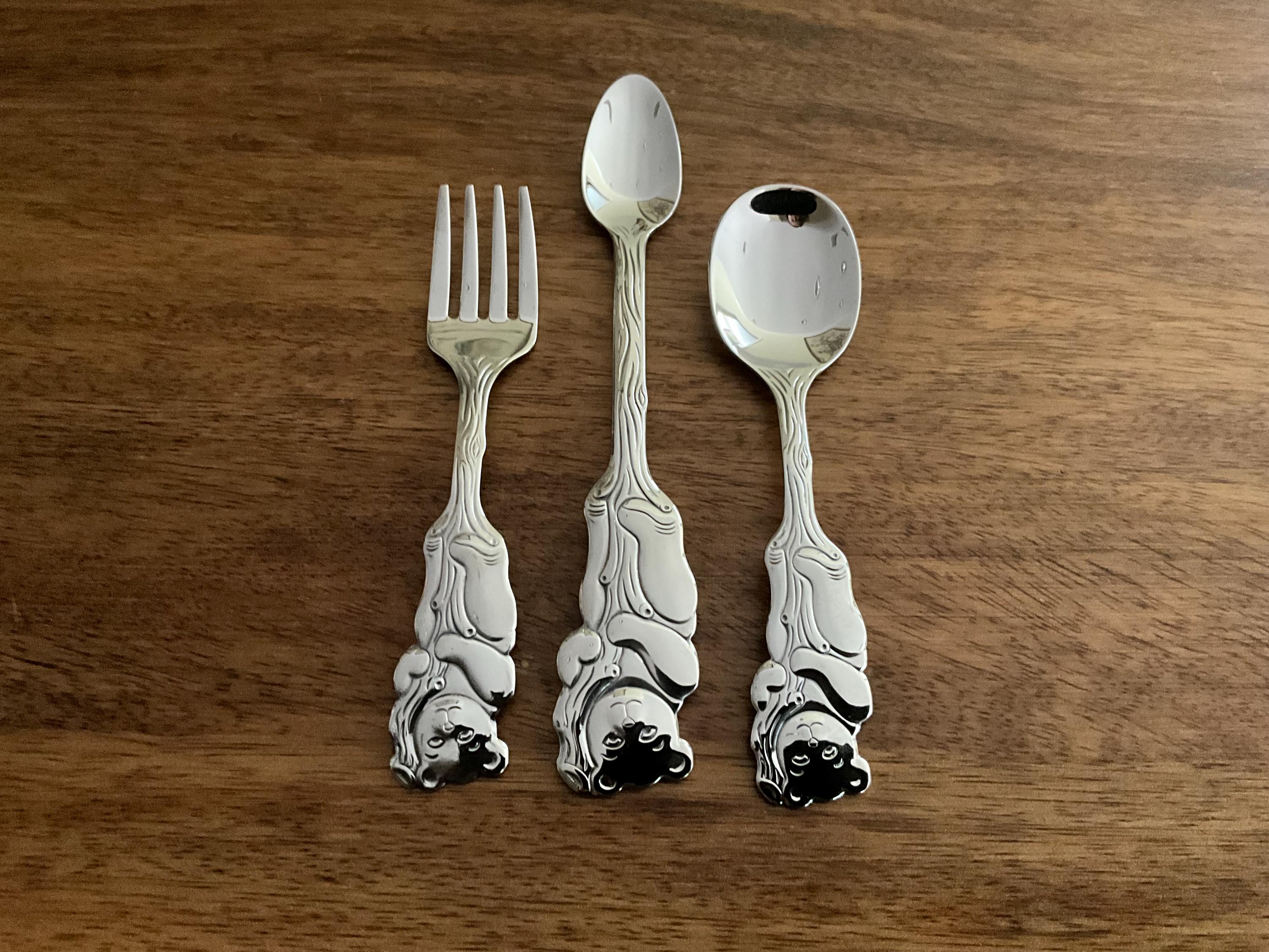 Oneida Silver Community Stainless Silverware / Flatware - Baby