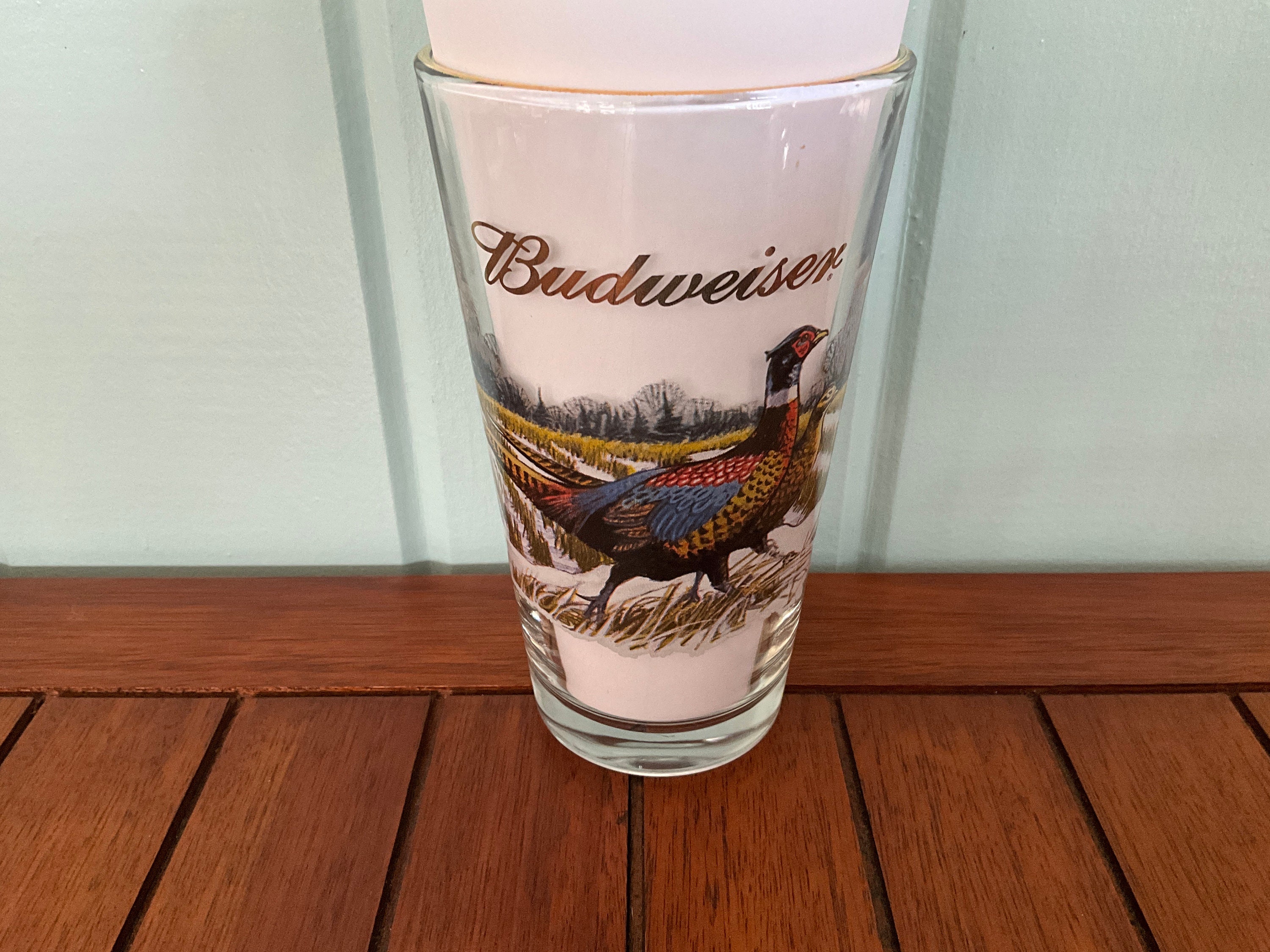 Budweiser Wildlife Glass - Buckmasters, Ducks Unlimited, Rocky