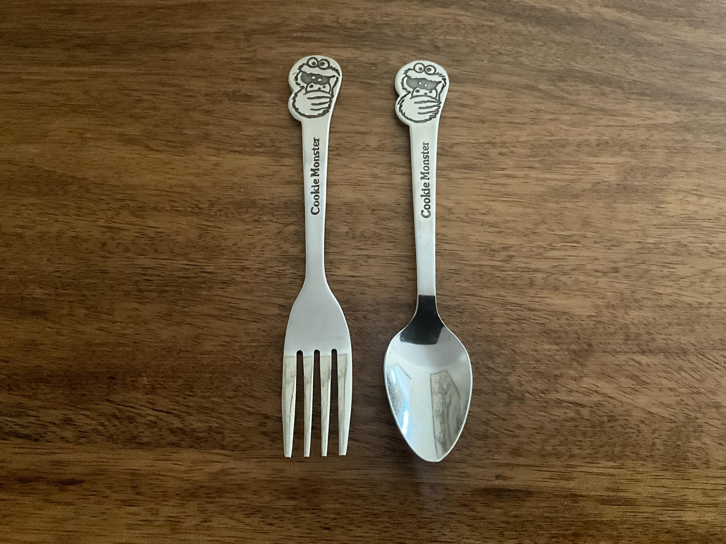 Demand Stainless Toddler / Youth Flatware / Silverware Muppets